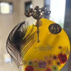 PREMIUM RESIN AARTI THALI